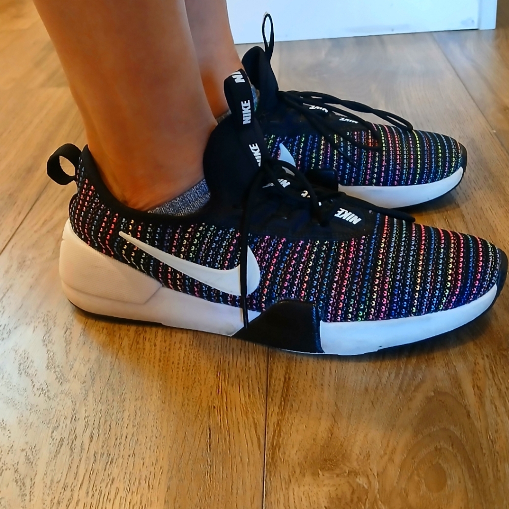 Nike Black Multi-Color Sneakers